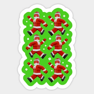 Roblox Character Xmas Santa Respawn T-Shirt Sticker